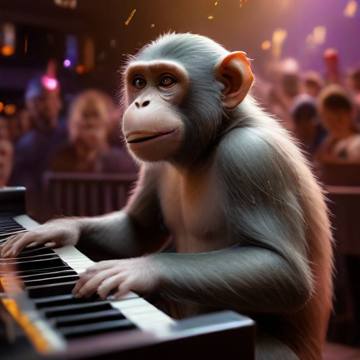Illustration of Robbie Williams as a CGI Monkey? Discover the Surprising Twist in "Better Man"!