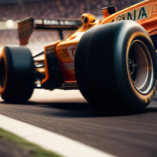 Illustration of Russell Triumphs in Vegas: F1 Drama Unfolds as Verstappen Clinches Title