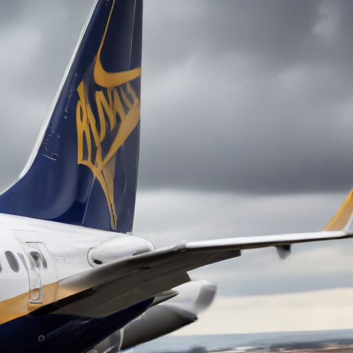 Illustration of Ryanair's Bumpy Flight: Can It Soar Amidst Challenges?