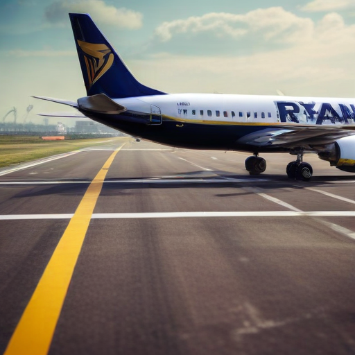 Illustration of Ryanair's Stock Takes a Dive: Can Strategic Capacity Cuts Save the Airline?