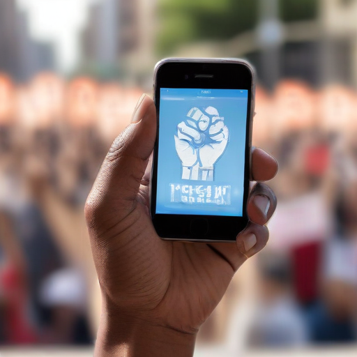 Illustration of Samsung Workers Rally: A Historic Strike for Labor Rights