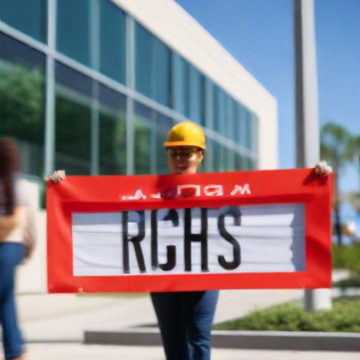 Illustration of Samsung Workers' Strike: A Turning Point for Labor Rights in Tech?