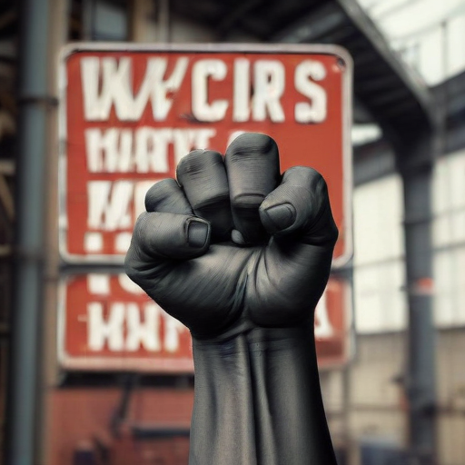 Illustration of Samsung's Historic Strike: Will Workers' Demands Spark Change?