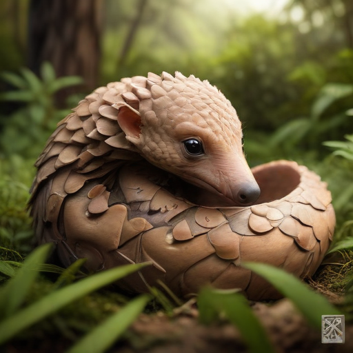 Illustration of Save Tikki: A Baby Pangolin's Urgent Plea for Help This Giving Tuesday
