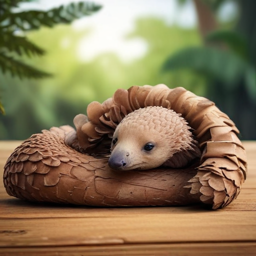 Illustration of Save Tikki and the Pangolin: Join the Fight Against Extinction this Giving Tuesday!