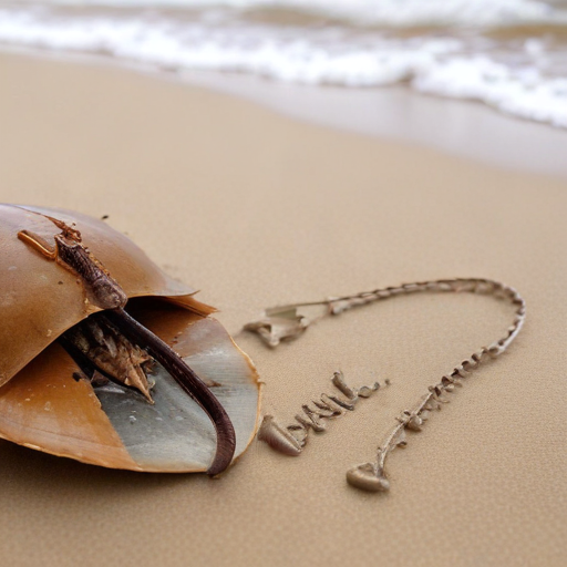 Illustration of Saving Living Fossils: Join the Fight for Horseshoe Crabs!