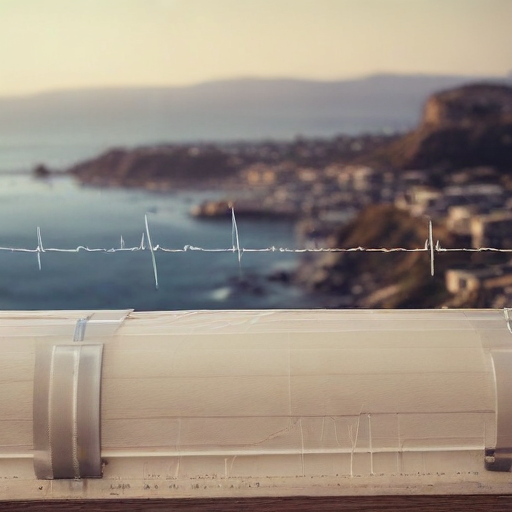 Illustration of Seismic Shocks: Another Earthquake Rattles Malibu and LA Area!