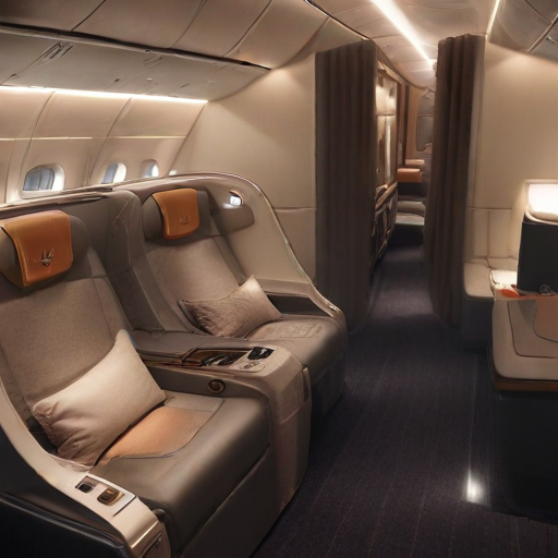 Illustration of Singapore Airlines Takes Luxury to New Heights with A350-900ULR Revamp