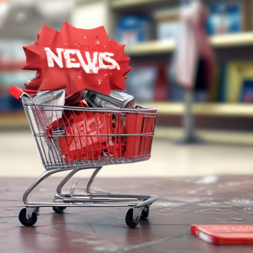 Illustration of Social Media Fame Turns to Infamy: Woman Caught in Target Theft Scandal