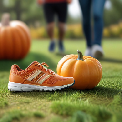 Illustration of South Florida's Turkey Trot: A Thanksgiving Tradition of Family and Fitness