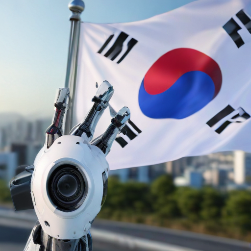 Illustration of South Korea's AI Surge: Will Geopolitical Tensions derail the Growth?