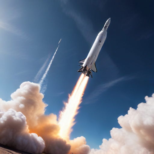 Illustration of SpaceX's Starship Soars Again: Major Test Flight Sparks Optimism