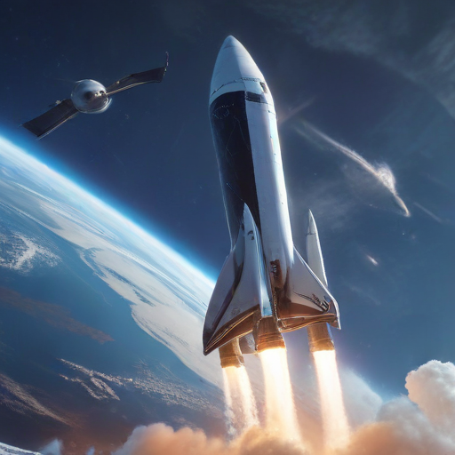 Illustration of SpaceX's Starship Soars: What’s Next for the Bold Space Pioneer?