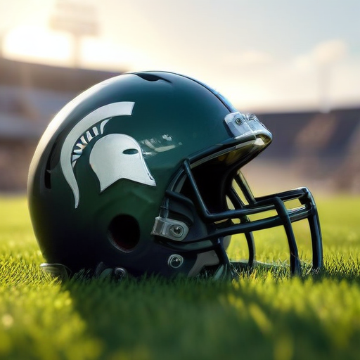 Illustration of Spartans Escape with Victory: Is Michigan State’s Football Future Bright?