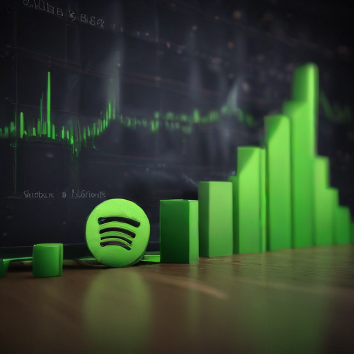 Illustration of Spotify Soars: Record Profits and Growing Subscribers After Price Hike!