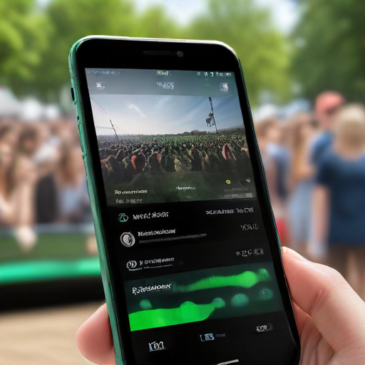 Illustration of Spotify's Spectacular Comeback: Record Profits and Growing Users!