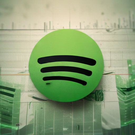 Illustration of Spotify's Stunning Comeback: Record Profits and Growing User Base!