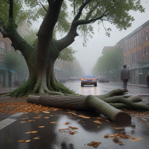 Illustration of Storm Aftermath: Washington Braces for More Severe Weather