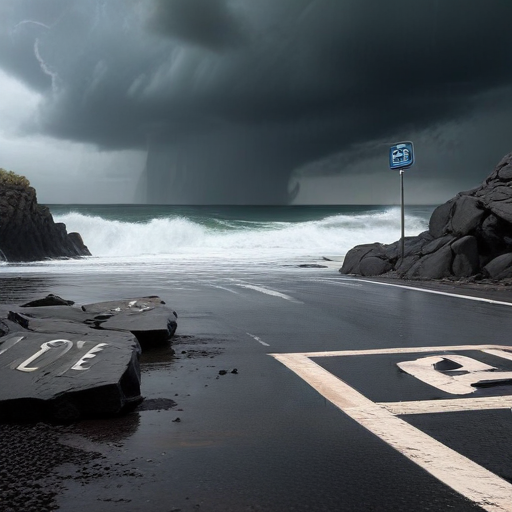Illustration of Storm of the Century: Northern California and Pacific Northwest Brace for Impact!