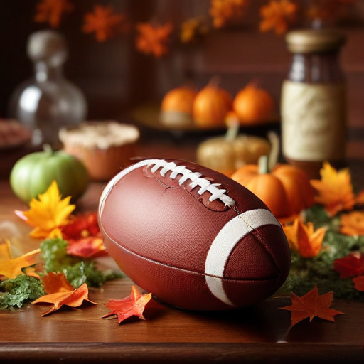 Illustration of Thanksgiving 2024: NFL Triple-Header Promises Excitement!