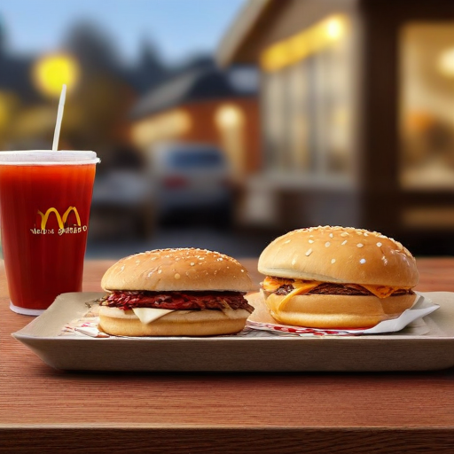 Illustration of Thanksgiving Fast Food: McDonald's Keeps the Feast Going!