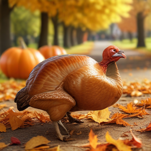 Illustration of Thanksgiving Kicks Off with South Florida's Turkey Trot Tradition!