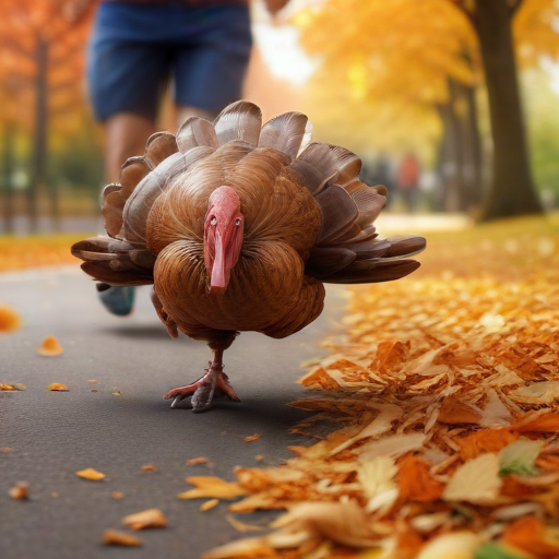 Illustration of Thanksgiving Kicks Off with a Fast-Paced Turkey Trot in South Florida!