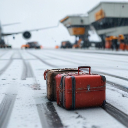 Illustration of Thanksgiving Travel Chaos: Will a Winter Storm Disrupt Your Plans?