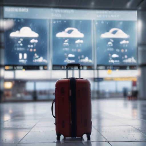 Illustration of Thanksgiving Travel Forecast: Weather Challenges Loom for Holiday Journey