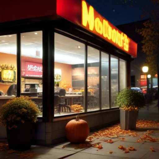 Illustration of Thanksgiving on the Run: McDonald's Open in Florida!