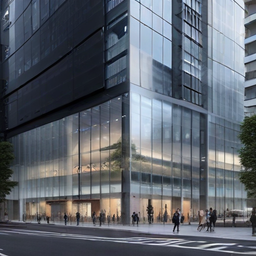 Illustration of Tokyo's New WTC Annex: A Game Changer for Flexible Workspaces!