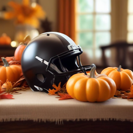 Illustration of Touchdowns and Thanksgiving: How a NFL Star is Feeding Families in Need