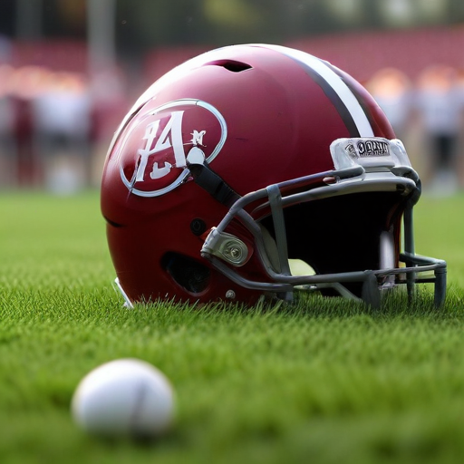 Illustration of Tragedy on the Field: Alabama A&M's Rising Star Lost in Game Incident
