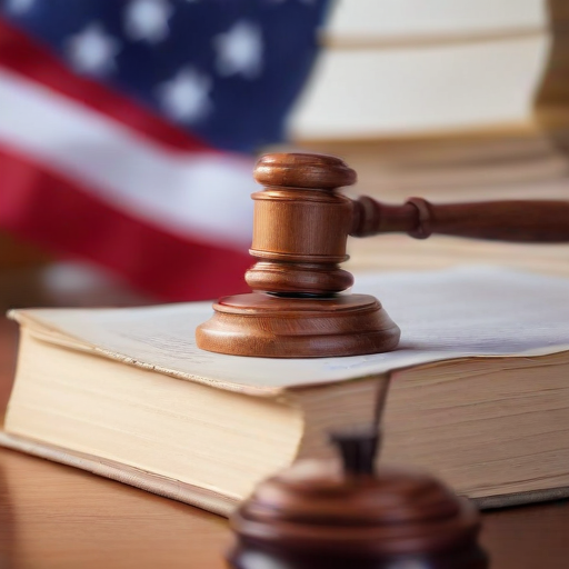 Illustration of Trump's Legal Victory: Charges Dismissed as He Eyes 2025 Comeback