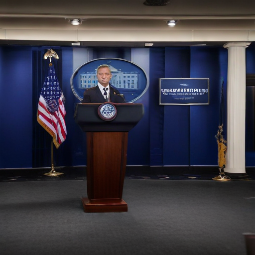 Illustration of Trump's Youngest Press Secretary: A Generational Shift at the White House
