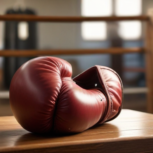 Illustration of Tyson's Glove-Biting Mystery: A Throwback to Boxing's Wild Side!