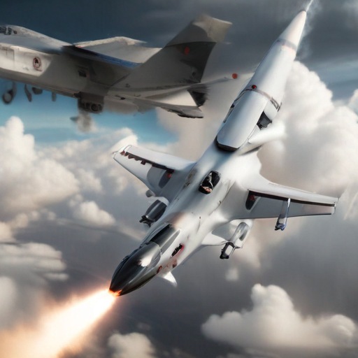 Illustration of Ukraine's Bold Step: Storm Shadow Missiles Launched at Russian Targets!
