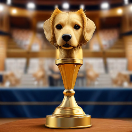 Illustration of Vito the Pug Makes History at 2024 National Dog Show!