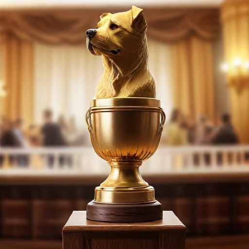 Illustration of Vito the Pug Takes the Crown at 2024 National Dog Show