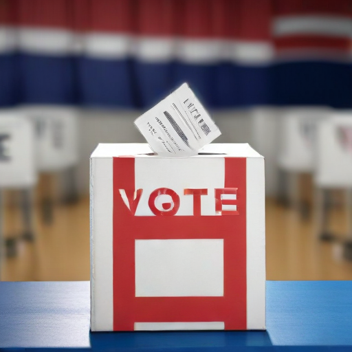 Illustration of "Vote Like V: Texans Embrace the Power of the People on November 5th"