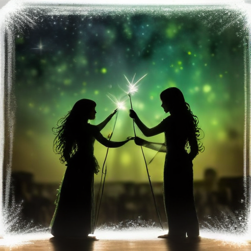 Illustration of Wicked Reunites: Idina Menzel and Kristin Chenoweth Make Magical Cameo in Film Adaptation