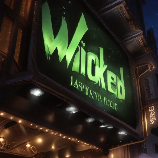 Illustration of "Wicked" Revival: Idina Menzel's Unforgettable Comeback Moment Goes Viral