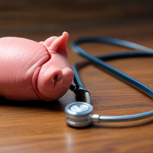 Illustration of "Will Pigs Save Lives? The Future of Organ Transplants Explored"