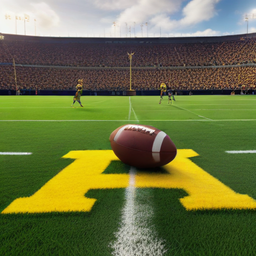 Illustration of Wolverines Roar to Victory: Michigan Secures Bowl Eligibility with Dominant Win