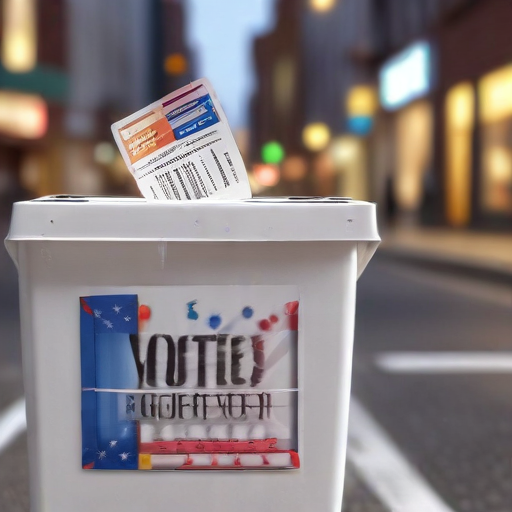 Illustration of Young Voters Hold the Key to California's Election Outcome!