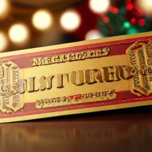 Illustration of $825 Million Mega Millions Jackpot: Who Will Strike Gold This Holiday?