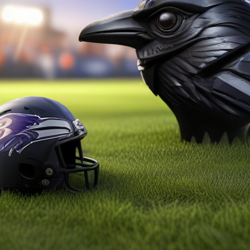 Illustration of AFC Showdown: Steelers and Ravens Clash in Playoff Showdown