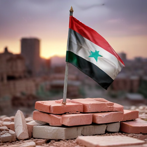 Illustration of A New Dawn for Syria: France Leads the Charge for Unity and Reconstruction