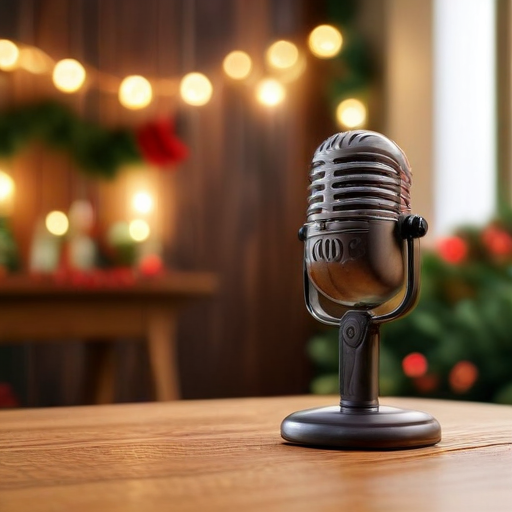 Illustration of A Very Carpool Karaoke Christmas: Celeb Sing-Alongs and Heartfelt Moments Await!