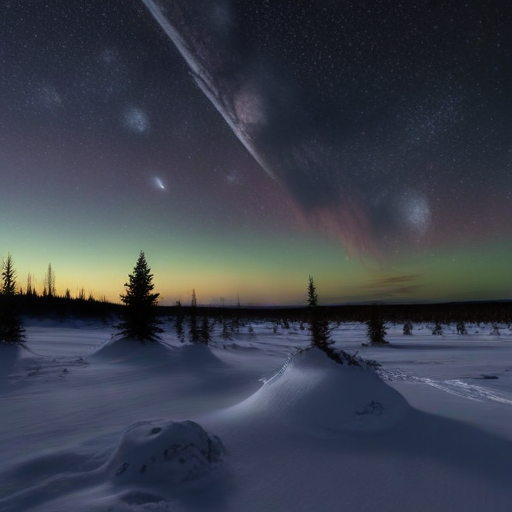 Illustration of Asteroid Mania: A Dazzling Fireball Dazzles Siberia!